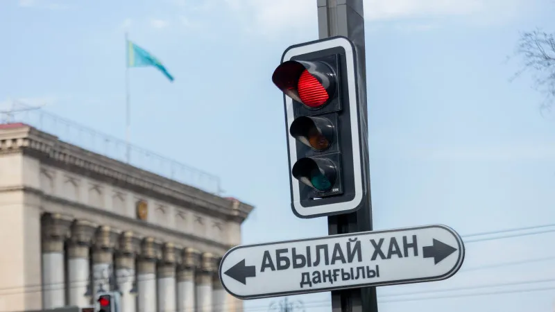 Умные светофоры в Казахстане