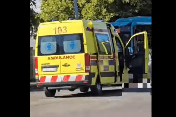 Место аварии