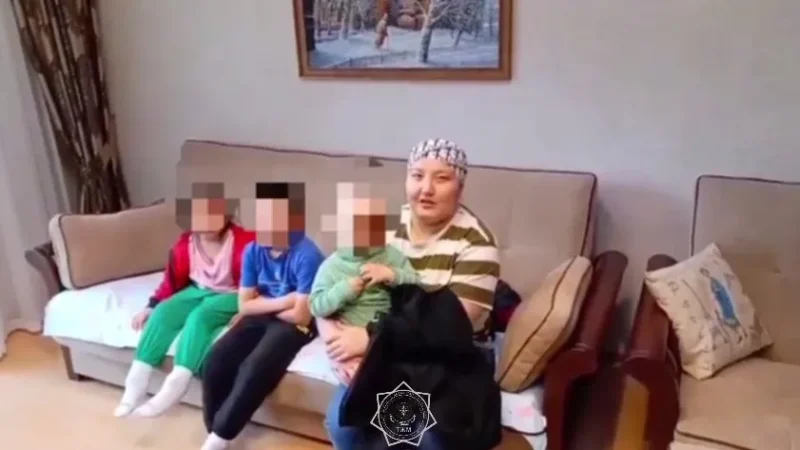 Маленькие карагандинцы едва не погибли в пожаре на 9 этаже