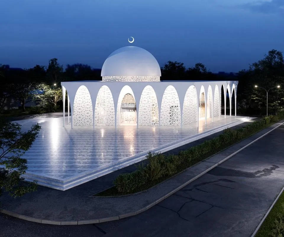 Визуализация мечети