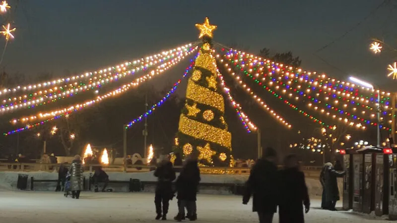 Когда зажгут главную елку Караганды