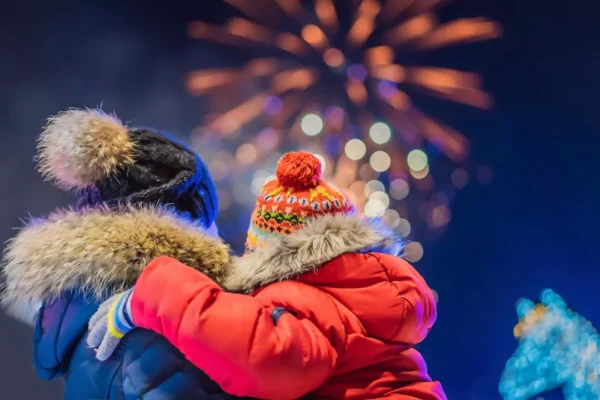 Новогодний салют