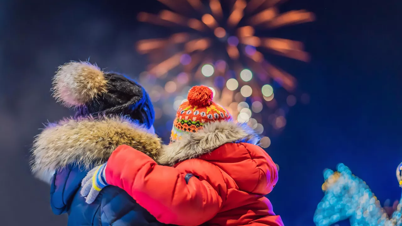 Новогодний салют