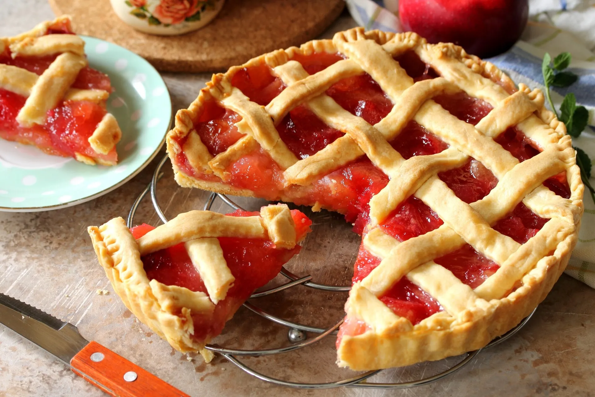 Яблочный пирог 