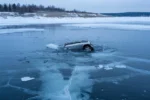 В Карагандинской области машина провалилась под лед: погибла женщина