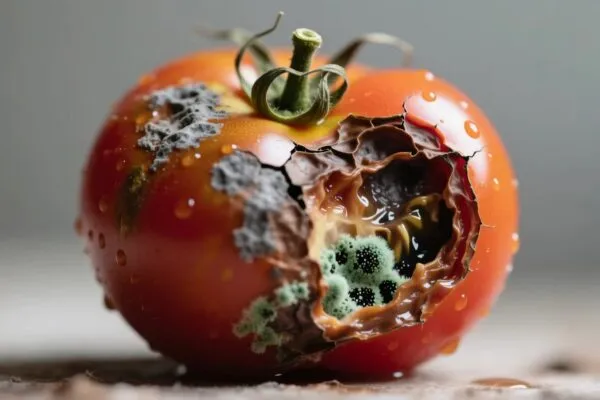 Зараженные томаты