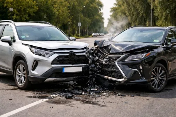 ДТП на 15-й автомагистрали в Караганде