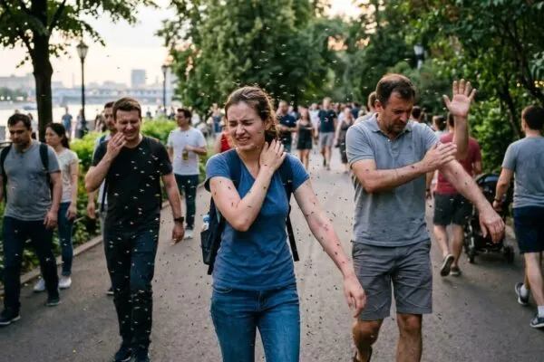 И продолжается бой: массовое появление комаров омрачает отдых местным жителям и туристам
