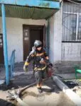 Пожар в Сарани локализован оперативно