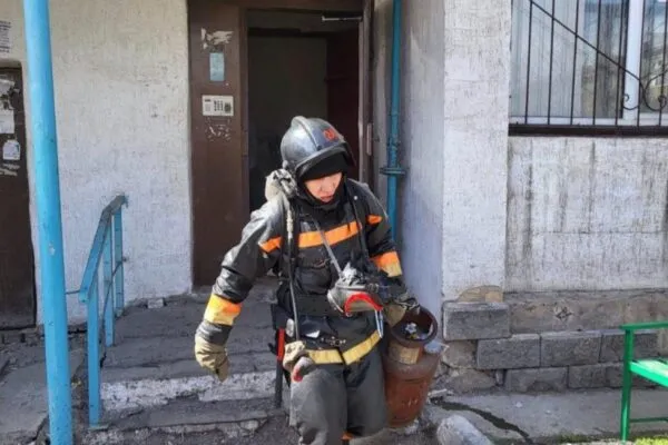 Пожар в Сарани: огонь удалось быстро остановить