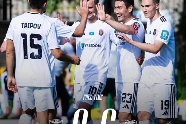 Вот это результат: «Шахтер» одержал победу над командой «Арыс»