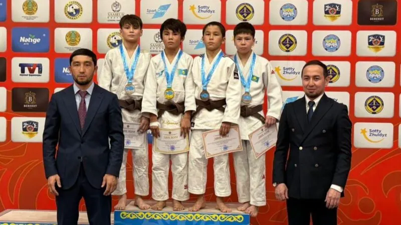 Успехи на родном татами: казахстанцы завоевали медали на чемпионате в Алматы