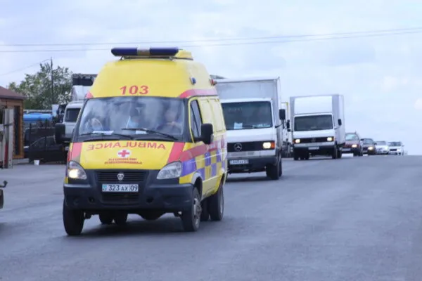 В Ботакаре на голову ребенка упал облицовочный кирпич