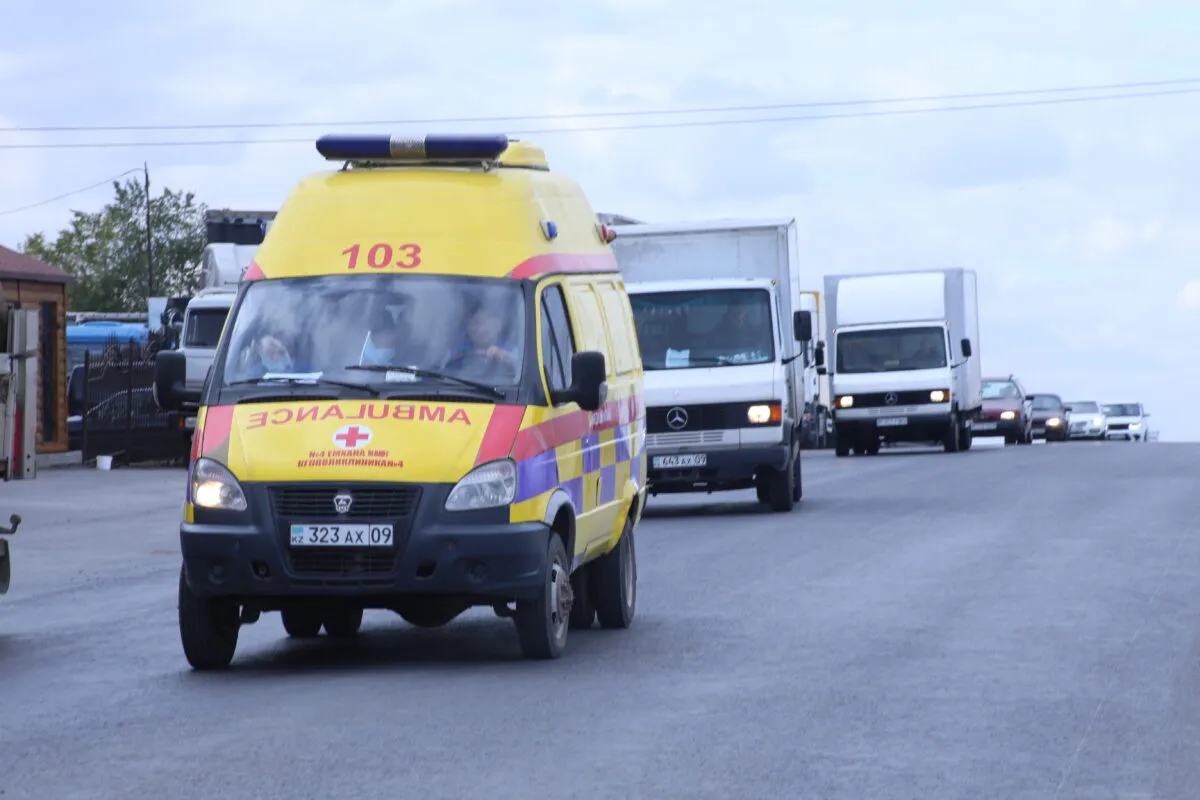 В Ботакаре на голову ребенка упал облицовочный кирпич