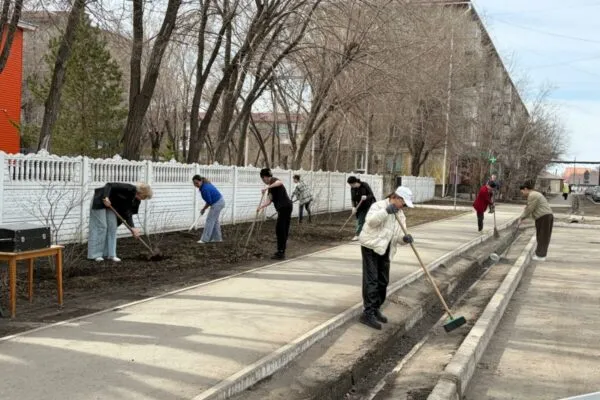 В Сарани в областном субботнике приняли участие пять тысяч человек