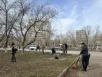 В Темиртау прошел масштабный субботник, объединивший жителей города