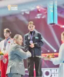 Аяулым Оспанова завоевала золото на чемпионате Азии по боксу в Казахстане