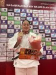 Карагандинская дзюдоистка завоевала бронзу на турнире Qazaqstan Barysy Grand Slam