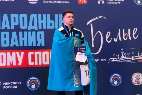 Карагандинский спасатель завоевал «золото» на международных соревнованиях по гиревому спорту в России