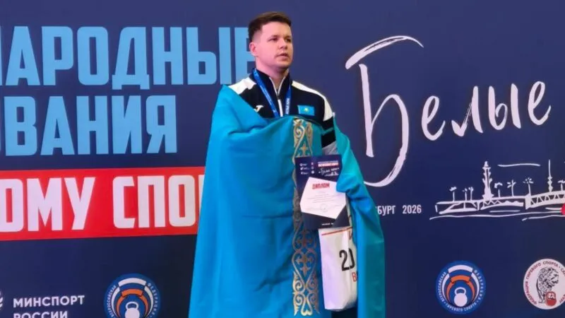 Карагандинский спасатель завоевал золотую медаль на международных соревнованиях по гиревому спорту в России