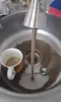 В Бухар-Жырауском районе объяснили, почему из нового водопровода течет мутная жижа