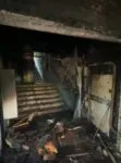 В Темиртау спасатели эвакуировали взрослых и детей из горящей пятиэтажки