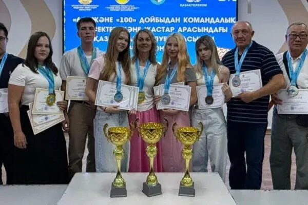 Сборная Карагандинской области завоевала семь медалей на чемпионате Казахстана по шашкам