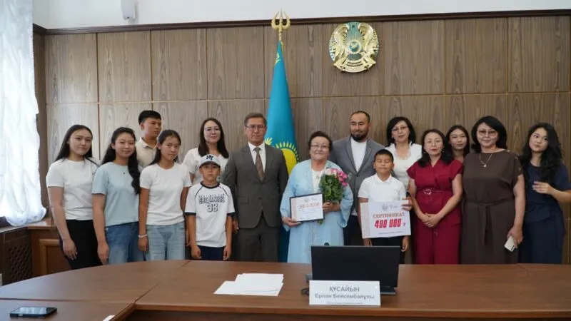 В Бухар-Жырауском районе состоялся финал конкурса «Мерейлі отбасы»