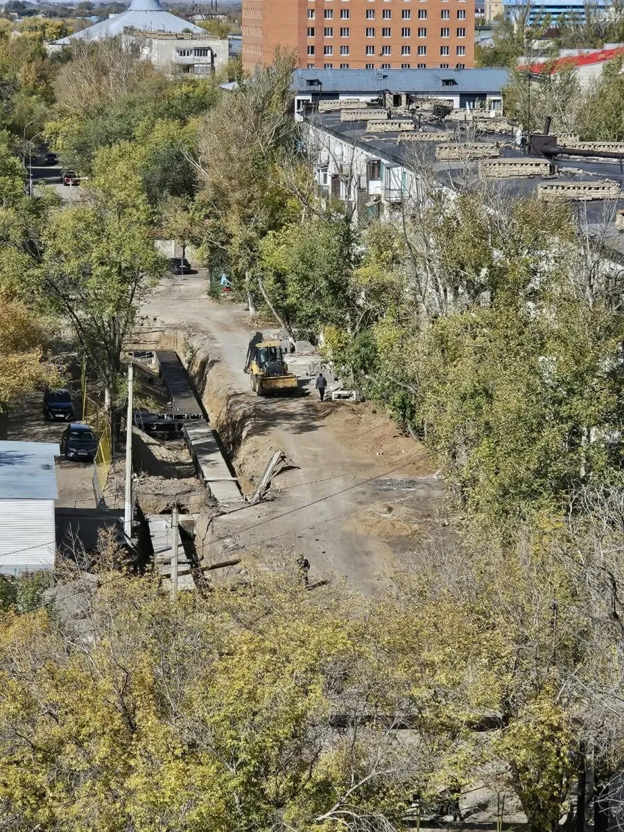 Когда дадут тепло в дома на улице Ермекова?