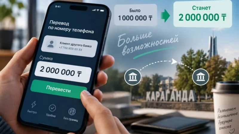 Увеличат ли лимит межбанковских мобильных переводов в Казахстане?