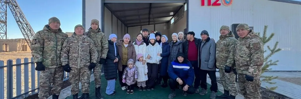 В Карагандинской области открыли добровольный пожарный пост для четырёх сёл